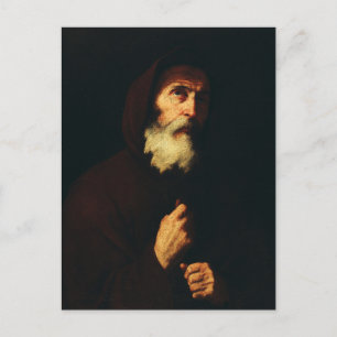 Sankt Franziskus von Paola Postkarte