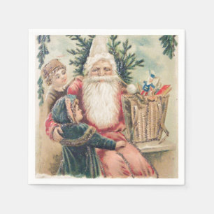 Sankt frohe Weihnachten Serviette