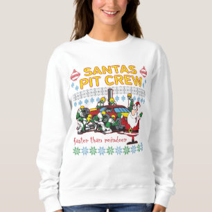 Sankt-Gruben-Crew-Rennen-Auto-hässliche Sweatshirt