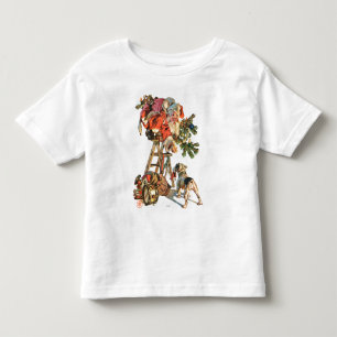 Sankt herauf eine Leiter Kleinkind T-shirt