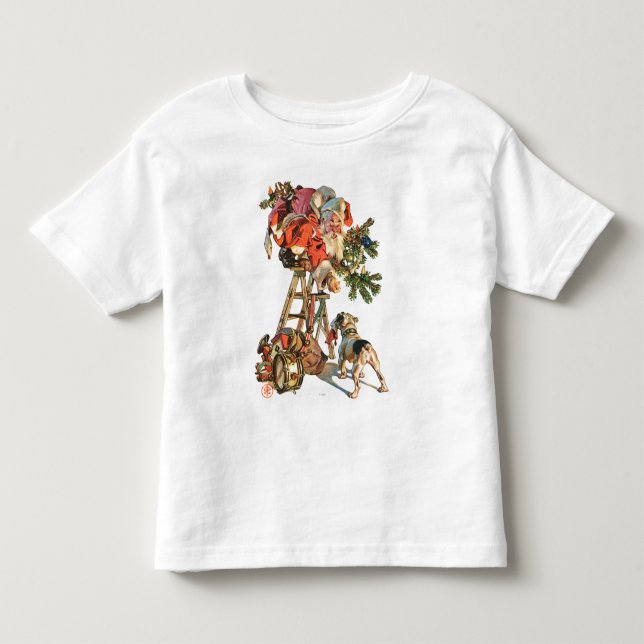 Sankt herauf eine Leiter Kleinkind T-shirt (Vorderseite)