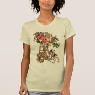 Sankt herauf eine Leiter T-Shirt