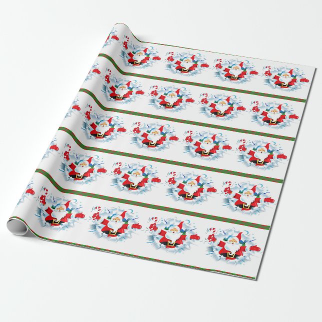 Sankt heraus knallend geschenkpapier (Ungerollt)