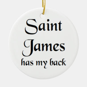 Sankt Jakob Keramik Ornament