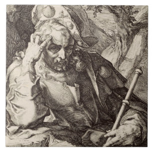 Sankt Jakobus der Ältere, der Apostel Fliese