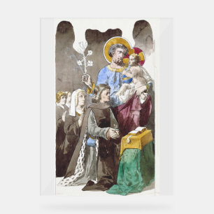 Sankt Josef Patron der Universalkirche Acrylschild