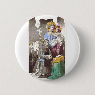 Sankt Joseph Patron der Universalkirche Button