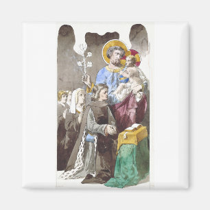 Sankt Joseph Patron der Universalkirche Magnet