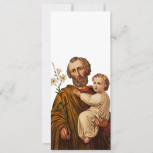 Sankt Joseph Schutzpatron der Heiligen Familie Einladung