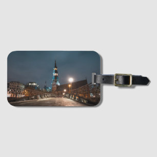 Sankt Katharinen Kirche Hamburg Card Gepäckanhänger
