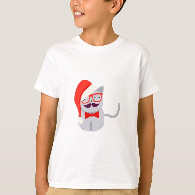 Sankt-Katze T-Shirt (Vorderseite)