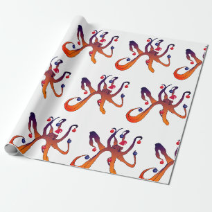 Sankt-Krake Geschenkpapier