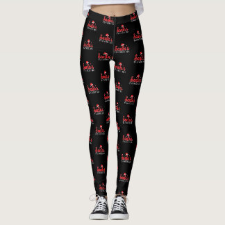 Sankt Lieblings-Ho WeihnachtsWeihnachtsmannmütze Leggings