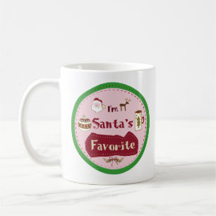 Sankt Lieblingsweihnachtskaffee-Tasse Kaffeetasse