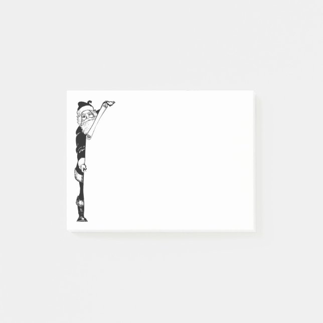 Sankt Liste Post-it Klebezettel (Vorderseite)