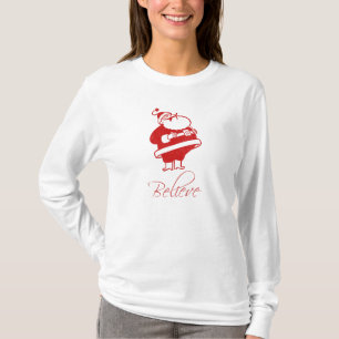 Sankt-lustiges Lachen (glauben Sie) T-Shirt
