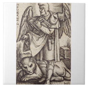 Sankt Markus der Evangelist Schutzpatron von Vened Fliese