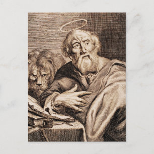 Sankt Markus der Evangelist und Märtyrer Postkarte