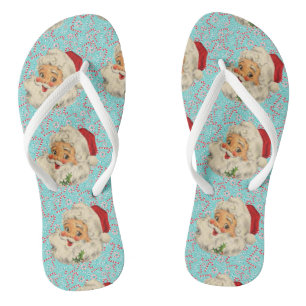 Sankt mit Pfefferminzen Flip Flops