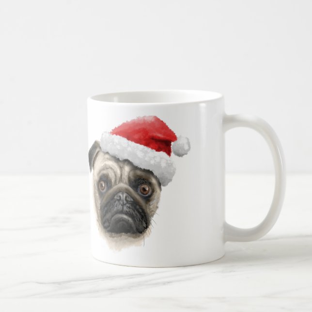 Sankt-Mops-Tasse Kaffeetasse (Rechts)