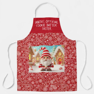 Sankt Nikolaus offizieller Keks-Teig-Verkostungsex Schürze