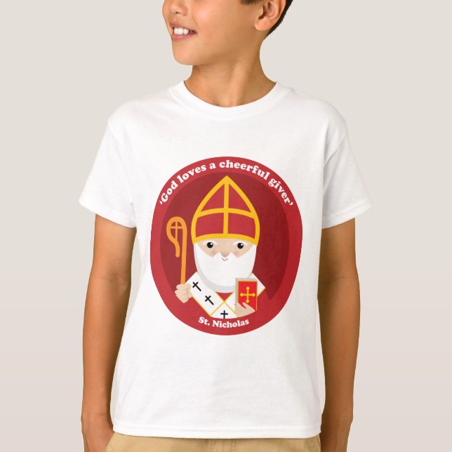 Sankt Nikolaus T-Shirt (Vorderseite)