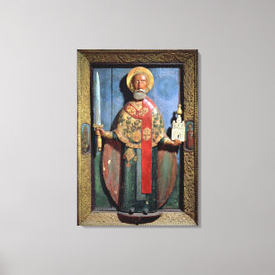 Sankt Nikolaus von Mozhaisk, Yaroslavl Schule Leinwanddruck