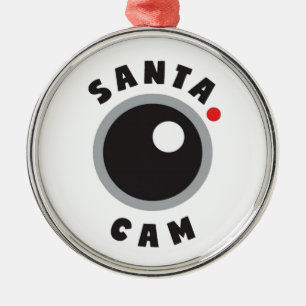 Sankt-Nocken-Weihnachtsverzierung Silbernes Ornament