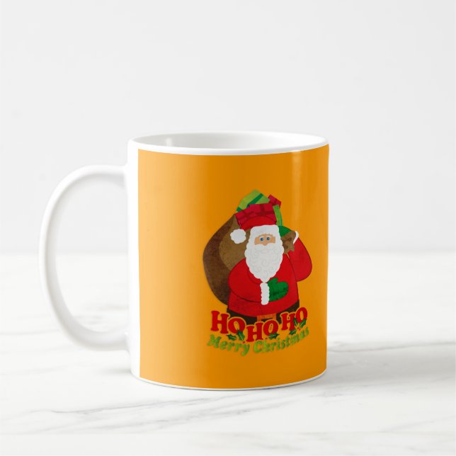 Sankt-Orange "wenn Sie glauben nicht…" Spaß-Tasse Kaffeetasse (Links)