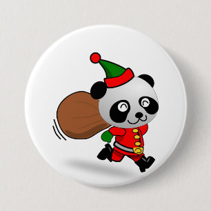 Sankt-Panda-Knopf Button