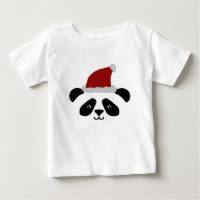 Sankt-Panda scherzt T-Shirt