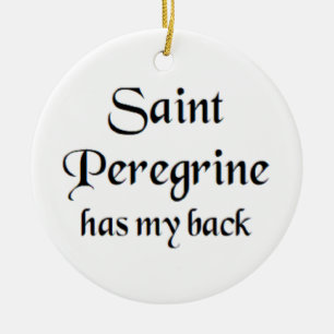 Sankt Peregrin Keramik Ornament