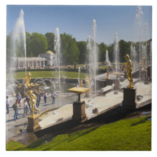 Sankt Petersburg, Grand Cascade-Brunnen Fliese