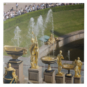 Sankt Petersburg, Grand Cascade Brunnen Fliese