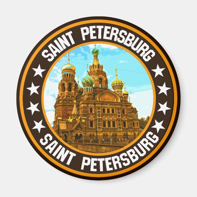 Sankt Petersburg Magnet (Vorne)