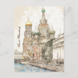 Sankt Petersburg, Russland – Elegante Ankündigung