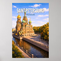 Sankt Petersburg Russland Illustration Reise Kunst
