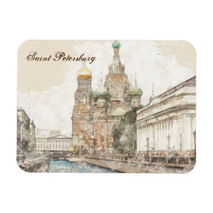 Sankt-Petersburg, Russland Magnet