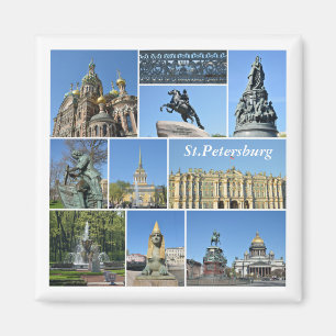 Sankt Petersburg, Russland Magnet