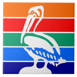 Sankt-Petersburger Flaggentile Fliese