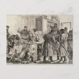 Sankt-Petersburger Polizei Postkarte