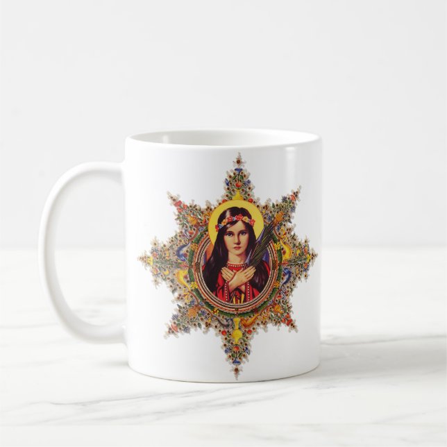 Sankt Philomena Kaffeetasse (Links)