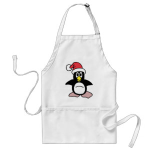 Sankt Pinguin-Maskottchen Schürze