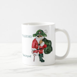 Sankt-Piraten-WeihnachtsTasse Kaffeetasse