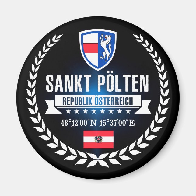 Sankt Pölten Magnet (Vorne)