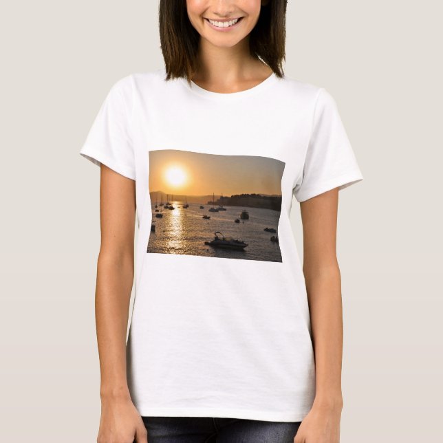 Sankt ponsa Sonnenuntergang T-Shirt (Vorderseite)