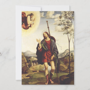 Sankt Rochus von Francesco Francia Einladung