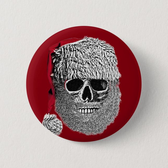 Sankt-Schädel Button (Vorderseite)