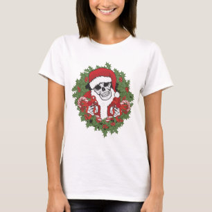 Sankt-Schädel mit Kranz T-Shirt