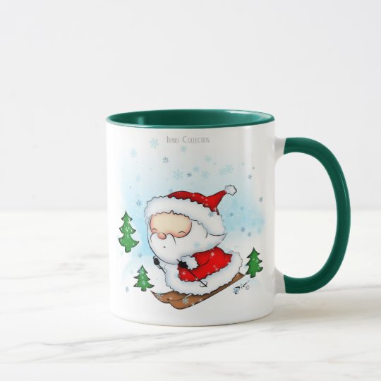 Sankt-Skifahren-Tasse Tasse